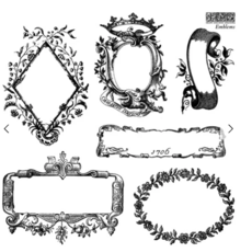 Iron Orchid Designs Emblems Stamp