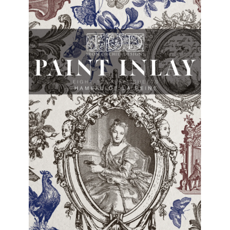 Iron Orchid Designs Hameau de la Reine Paint Inlay