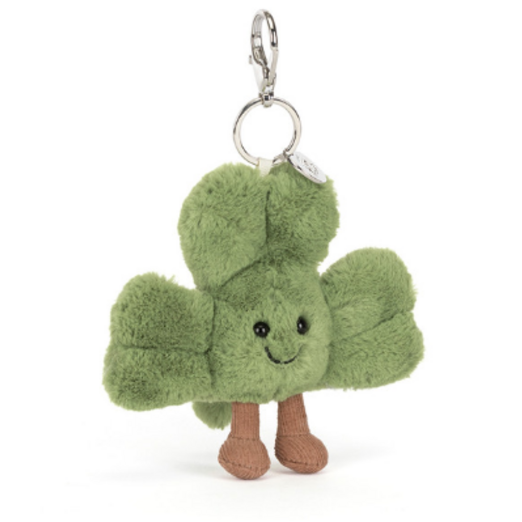 Amuseables Siofra Shamrock Bag Charm Jellycat