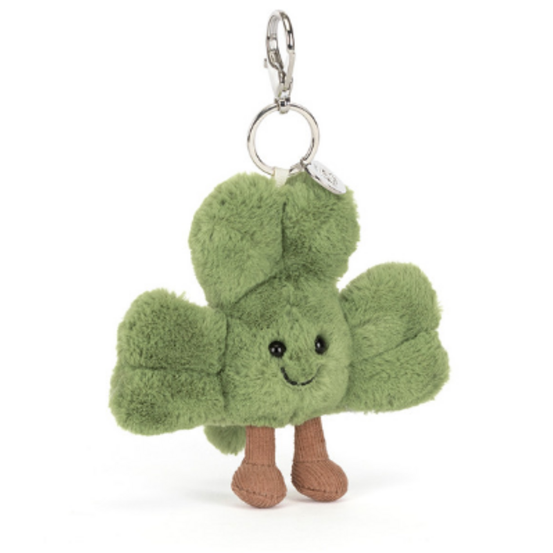 Amuseables Siofra Shamrock Bag Charm Jellycat