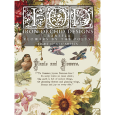 Flowers by the Poets Transfer