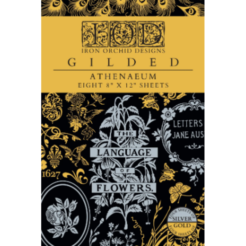 Iron Orchid Designs Athenaeum Foil Transfer
