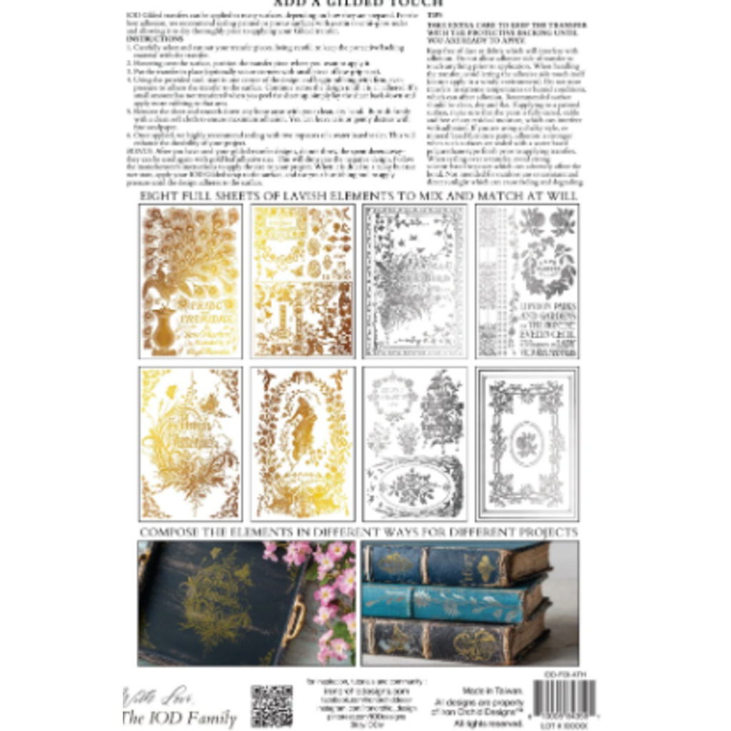 Athenaeum Foil Transfer