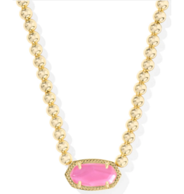 Kendra Scott Elisa Beaded Necklace Gold Azalea Illusion