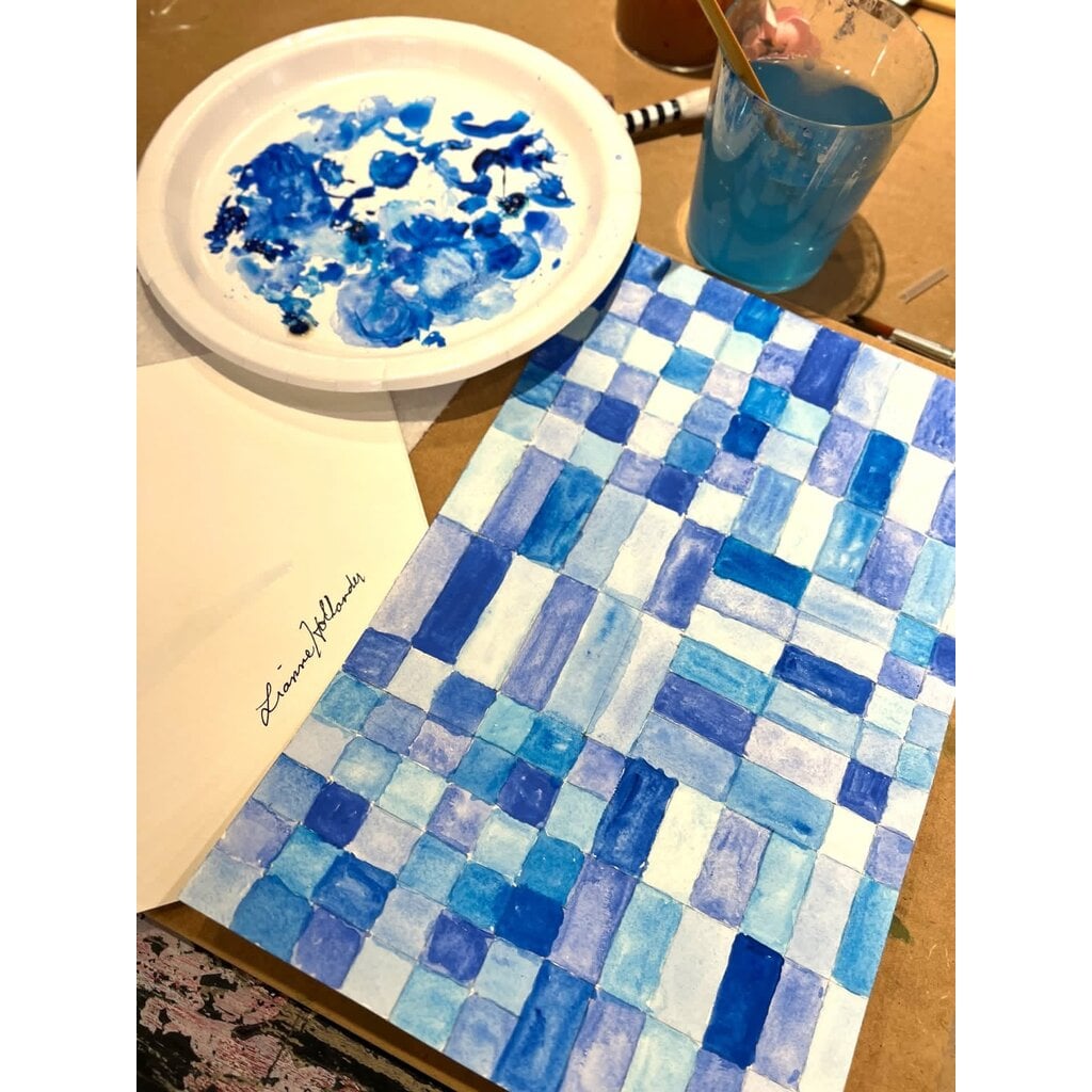 Watercolor Tea Towel Workshop