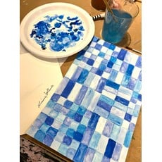 Watercolor Tea Towel Workshop