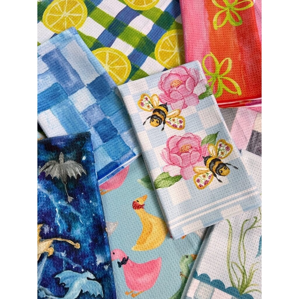Watercolor Tea Towel Workshop
