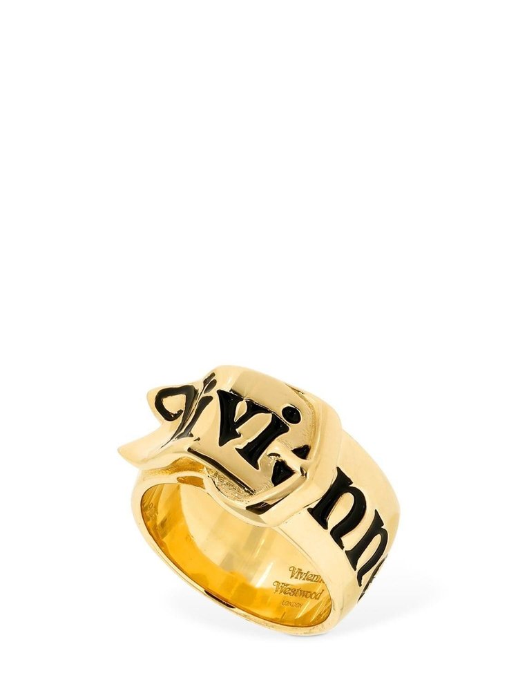 Vivienne Westwood Pave Belt Ring