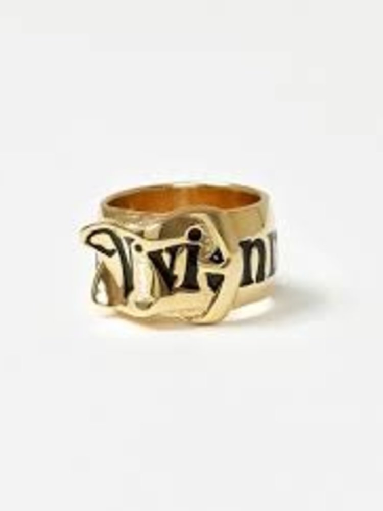 Vivienne Westwood Pave Belt Ring