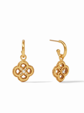 julie vos peacock earrings