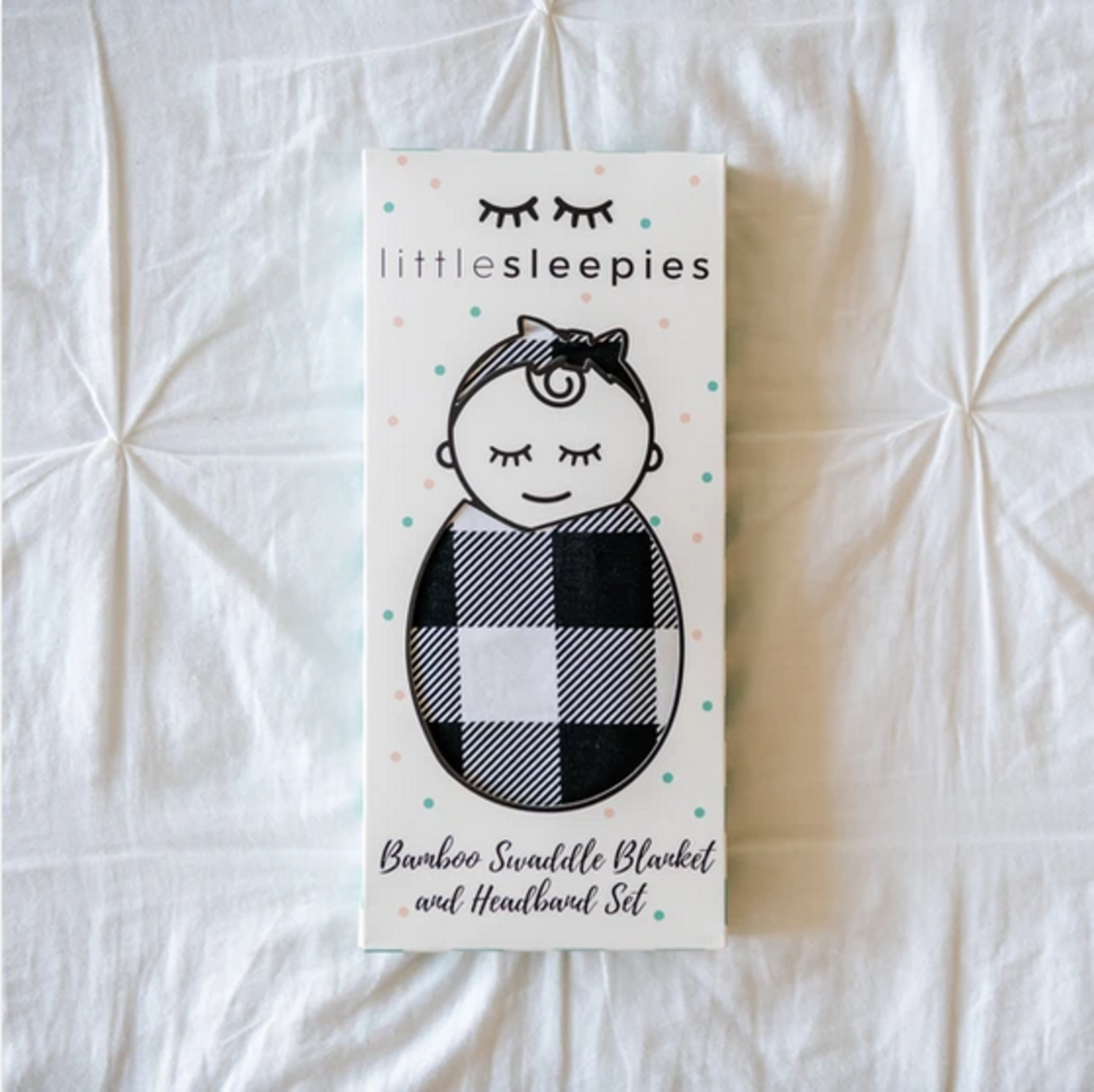 buffalo plaid swaddle