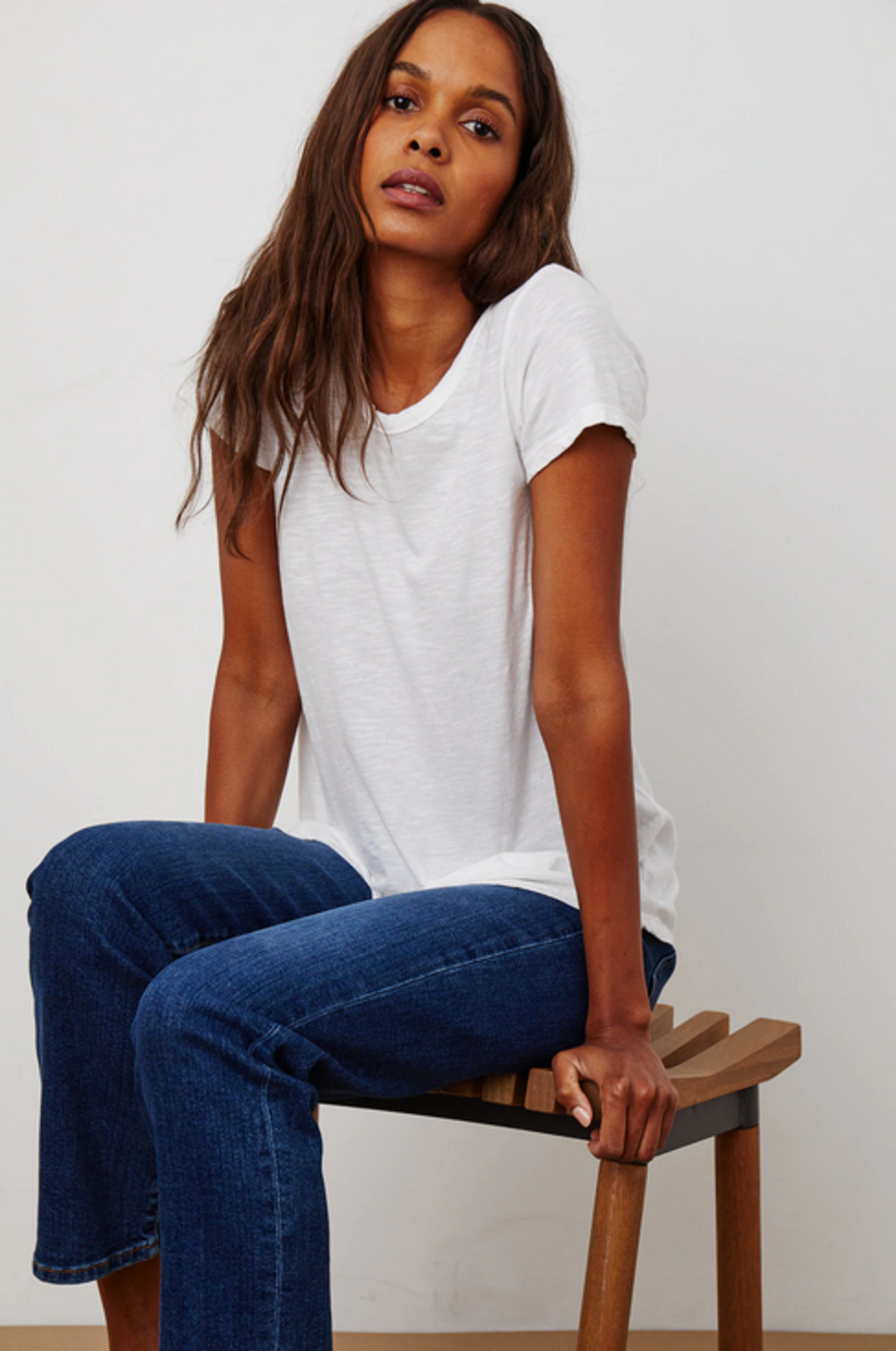 Tilly Tee White - Rags and Riches 