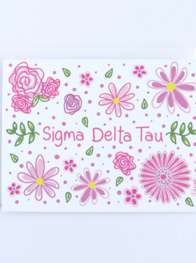 Sweet Home Phi Sigma Sigma Sorority Kitchen Towel