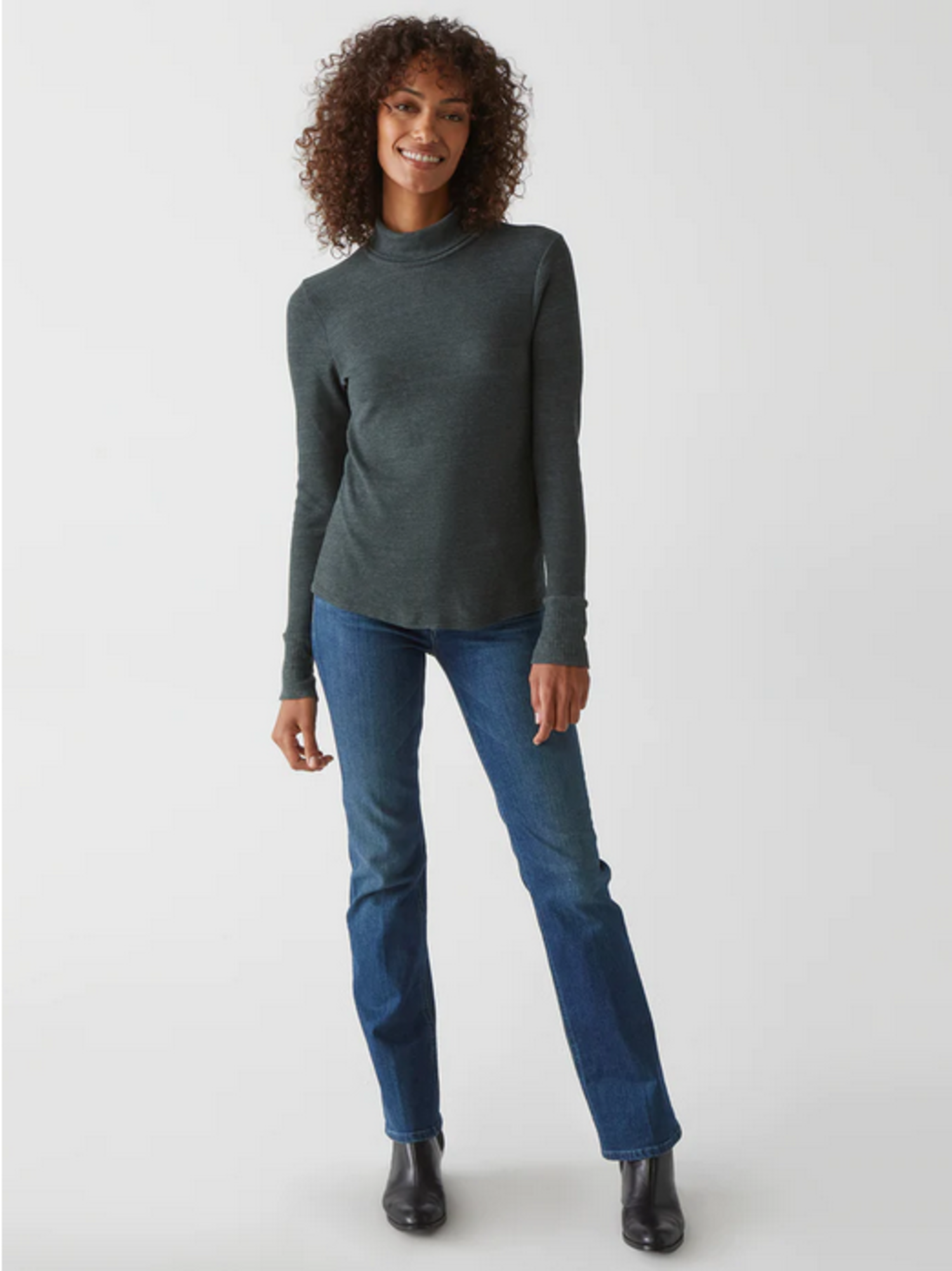 Dark navy cheap turtleneck