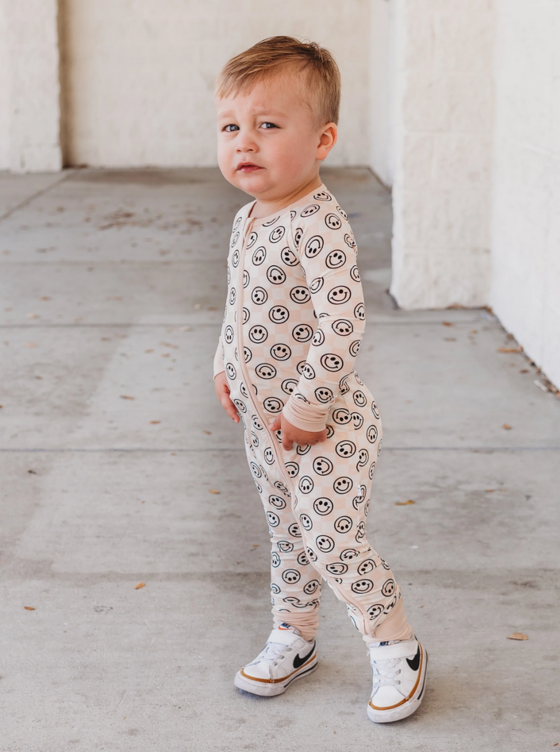 Nightmare Zip Up Bamboo Pajamas – Little Shark and Co.