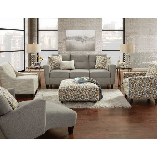 Fusion Furniture Fusion Dillist Mica Loveseat Fusion Furniture Fusion Dillist Mica Loveseat