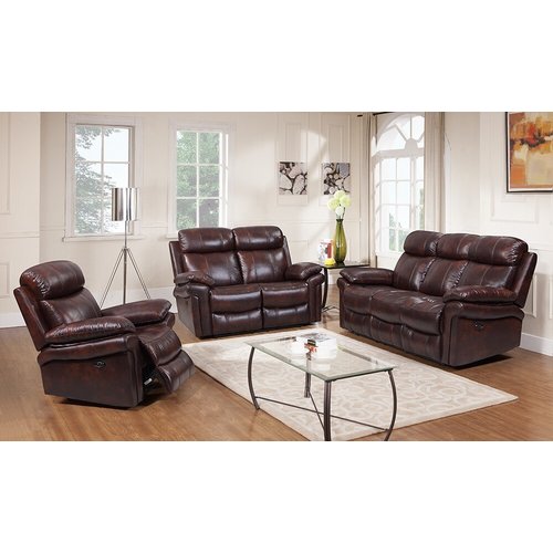 Leather Italia USA Joplin Power Reclining Sofa Leather Italia USA Joplin Power Reclining Sofa
