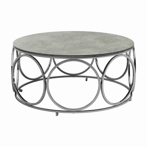 Coaster Chrome Coffee Table Coaster Chrome Coffee Table