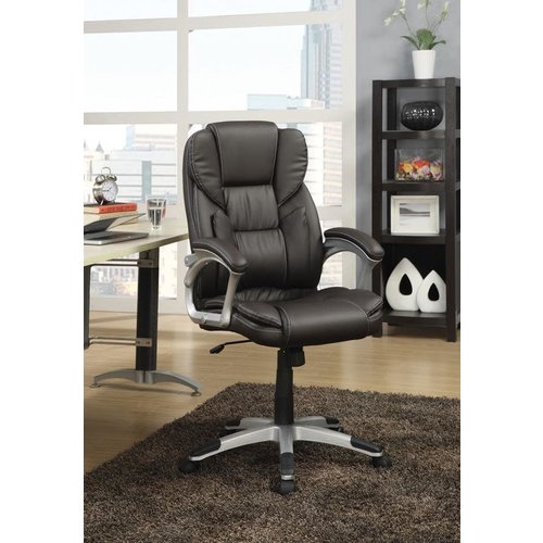 Coaster Dark Brown Office Chair Coaster Dark Brown Office Chair