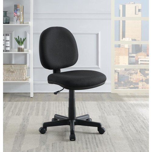 Coaster Casual Black Office Chair Coaster Casual Black Office Chair