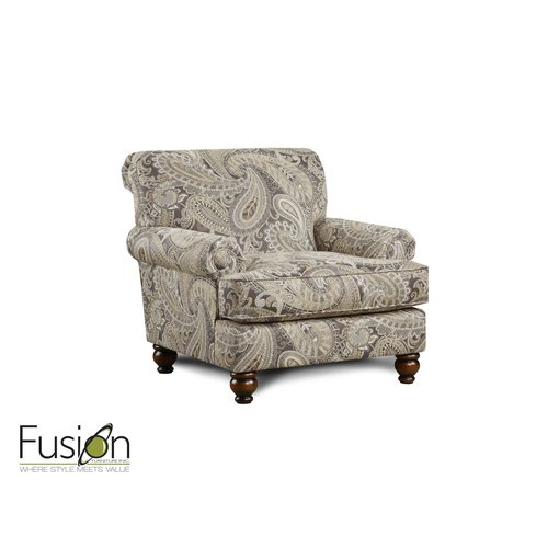Fusion Furniture Capernicus Cobblestone Chair Fusion Furniture Capernicus Cobblestone Chair