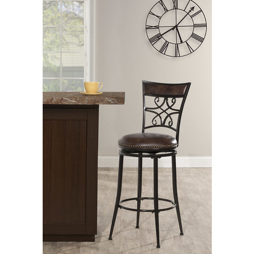 Hillsdale Seville Swivel Bar Height Stool Hillsdale Seville Swivel Bar Height Stool