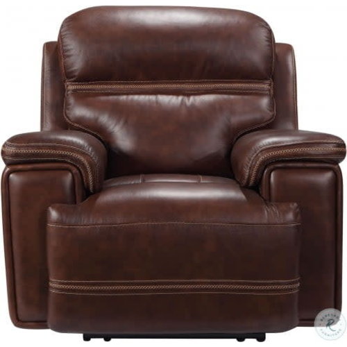 Leather Italia USA EH2394 Fresno 2P Power Chair- Brown Leather Italia USA EH2394 Fresno 2P Power Chair- Brown