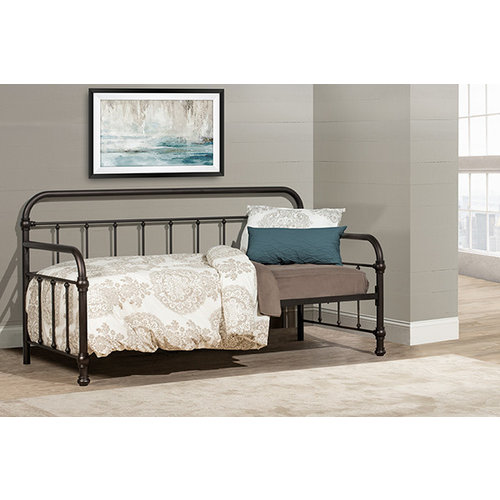 Hillsdale Complete Kirkland Twin Daybed w/ Frame (Dark Bronze) Hillsdale Complete Kirkland Twin Daybed w/ Frame (Dark Bronze)