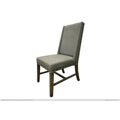 IFD Loft Brown Upholstered Dining Chair