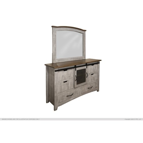 IFD Pueblo Gray Mirror IFD Pueblo Gray Mirror