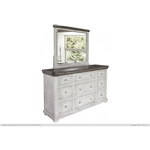IFD Luna 9 Drawer Dresser IFD Luna 9 Drawer Dresser