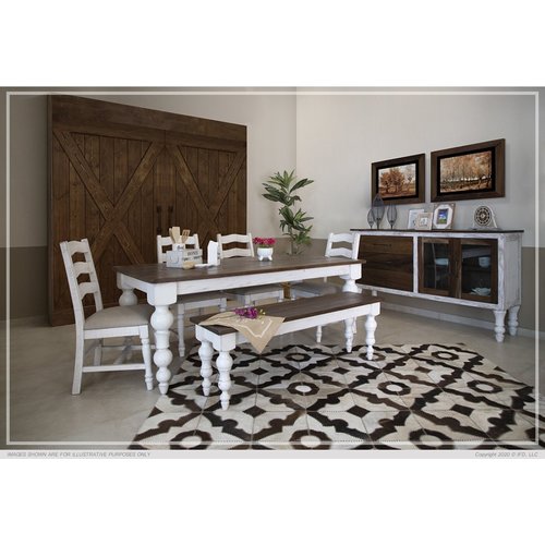 IFD Rock Valley Solid Wood Chair w/ Fabric Seat IFD Rock Valley Solid Wood Chair w/ Fabric Seat