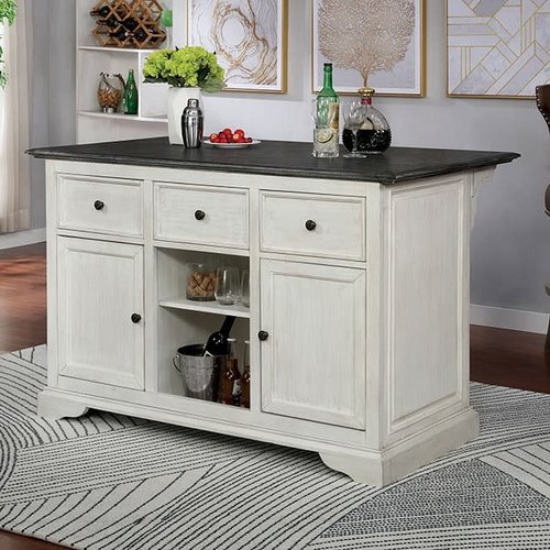Furniture of America Scobey Kitchen Island Furniture of America Scobey Kitchen Island