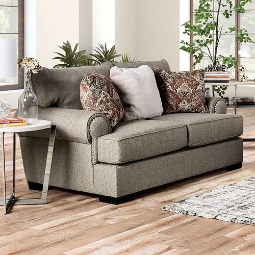 Furniture of America Debora Loveseat Furniture of America Debora Loveseat