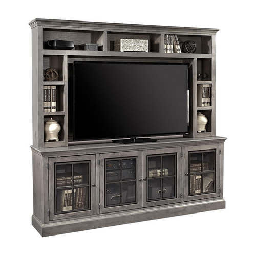 AspenHome Churchill 85" Gray Console w/ 4 Doors AspenHome Churchill 85" Gray Console w/ 4 Doors