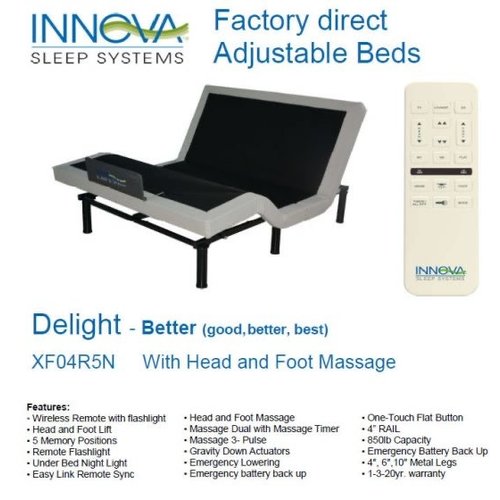 Innova Dream Systems Delight II Adjustable Base Twin XL Innova Dream Systems Delight II Adjustable Base Twin XL