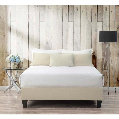 Elements Abby Queen Natural Heirloom (Fabric) Platform Bed Elements Abby Queen Natural Heirloom (Fabric) Platform Bed