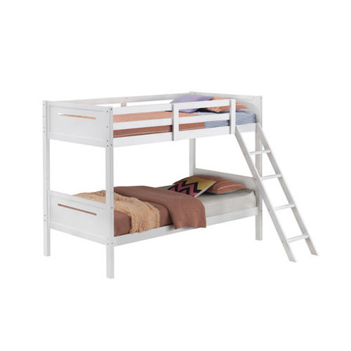 Coaster Littleton Twin/Twin Bunk Bed White Coaster Littleton Twin/Twin Bunk Bed White
