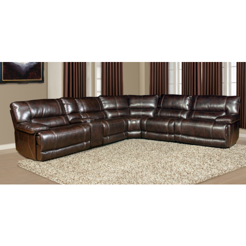 Parker House Pegasus Nutmeg 6PC Dual Power Sectional Parker House Pegasus Nutmeg 6PC Dual Power Sectional