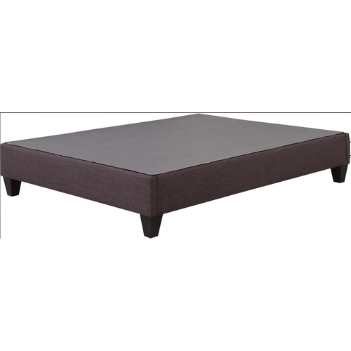 Elements Abby King Charcoal PU Platform Bed