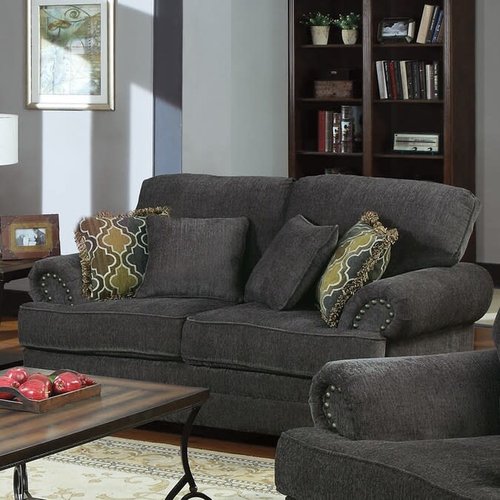 Coaster Colton Gray Loveseat Coaster Colton Gray Loveseat