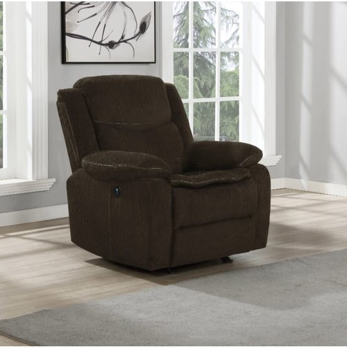 Coaster Dupree Power Recliner Chocolate Coaster Dupree Power Recliner Chocolate