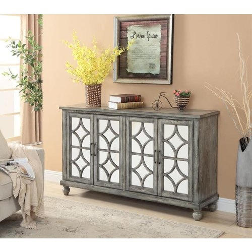 Coast to Coast 4 Dr Media Credenza Catskill Grey Coast to Coast 4 Dr Media Credenza Catskill Grey