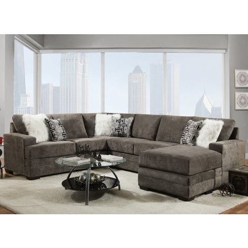 PFC Cloud Charcoal Sectional PFC Cloud Charcoal Sectional