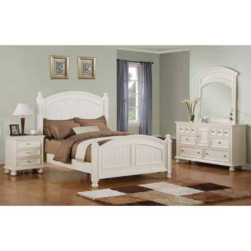 Winner's Cape Cod White Full Bed Winner's Cape Cod White Full Bed