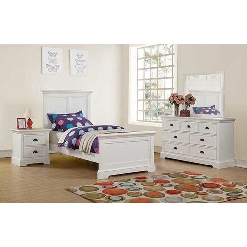 Winner's Tamarack White Full Panel Bed Winner's Tamarack White Full Panel Bed