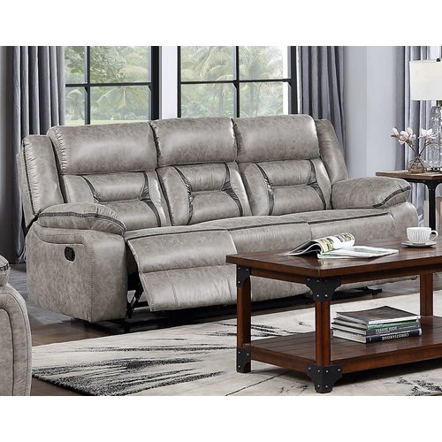 Homelegance Moriarty Dual Reclining Sofa (Beige) Homelegance Moriarty Dual Reclining Sofa (Beige)