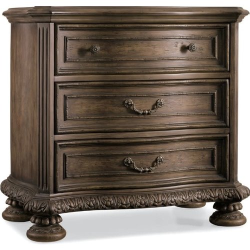 Hooker Rhapsody Three Drawer Nightstand Hooker Rhapsody Three Drawer Nightstand