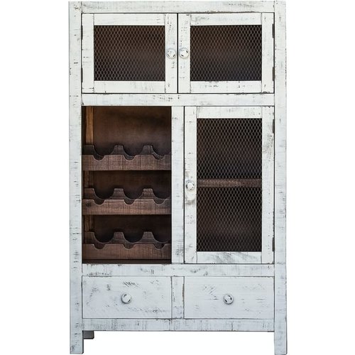 Aaron Wine Cabinet 2 DRW 3 Door Aaron Wine Cabinet 2 DRW 3 Door