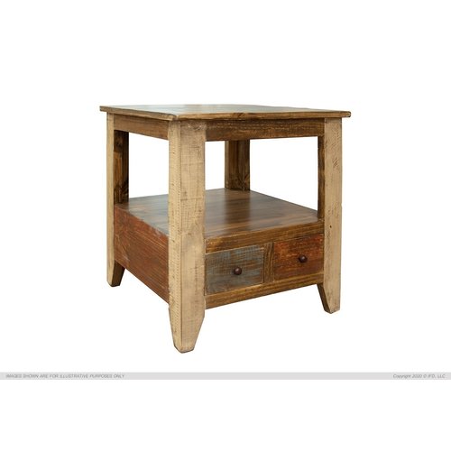 IFD Antique Storage End Table IFD Antique Storage End Table
